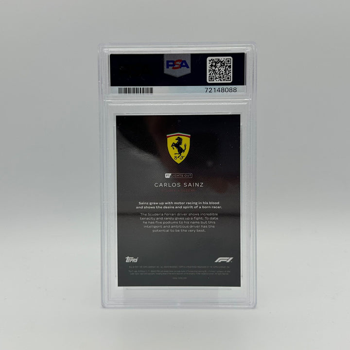 PSA 8 - 62/99 Carlos Sainz - Drivers - Blue Parallel