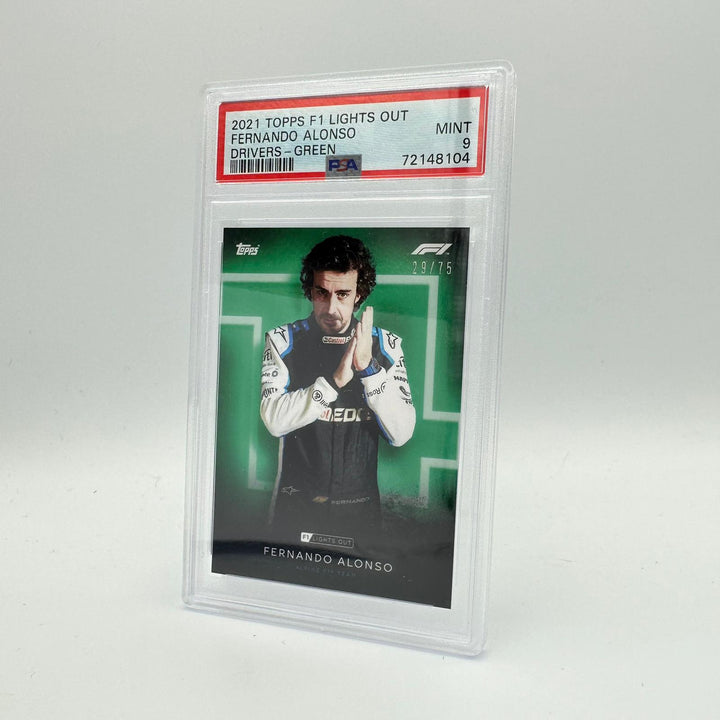 PSA 9 - 29/75 Fernando Alonso - Drivers -  Green Parallel