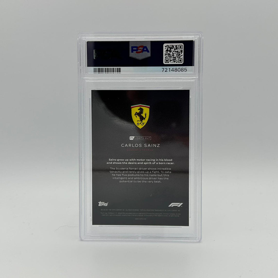 PSA 9 - 01/25 Carlos Sainz - Drivers - Purple Parallel