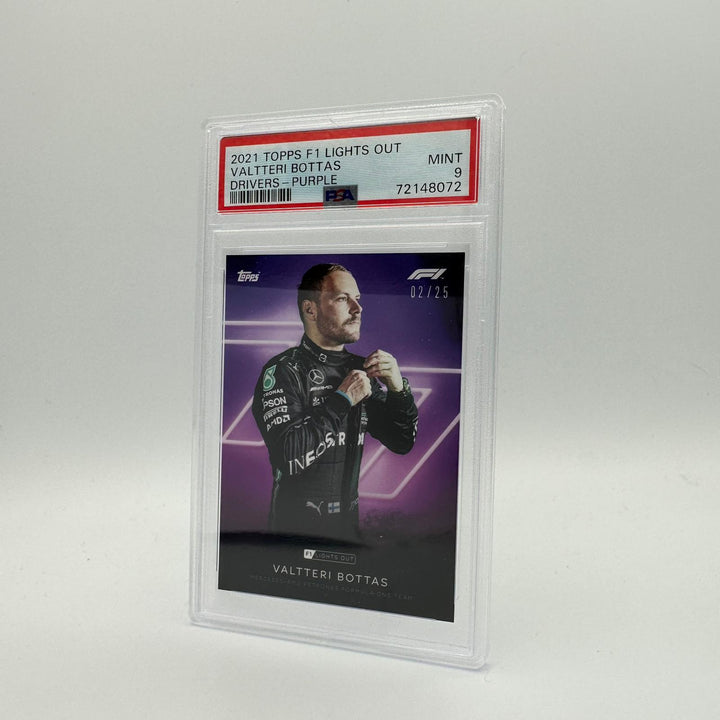 PSA 9 - 02/25 Valtteri Bottas - Drivers - Purple Parallel