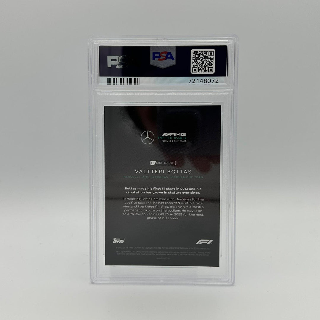 PSA 9 - 02/25 Valtteri Bottas - Drivers - Purple Parallel