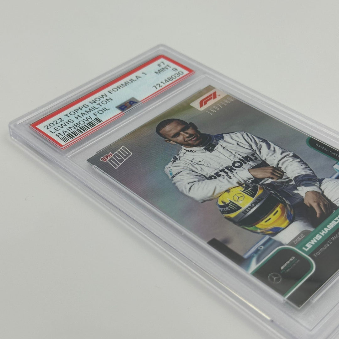 PSA 9 - 169/180 Lewis Hamilton - Most Starts For 1 Team #7