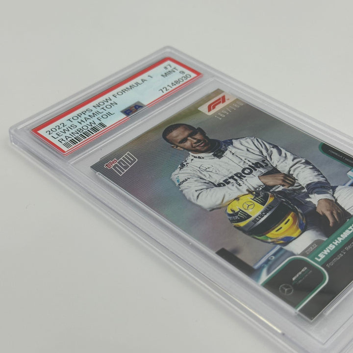 PSA 9 - 169/180 Lewis Hamilton - Most Starts For 1 Team #7