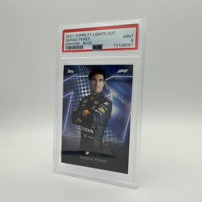 PSA 9 - 17/99 Sergio Perez - Drivers -  blue Parallel