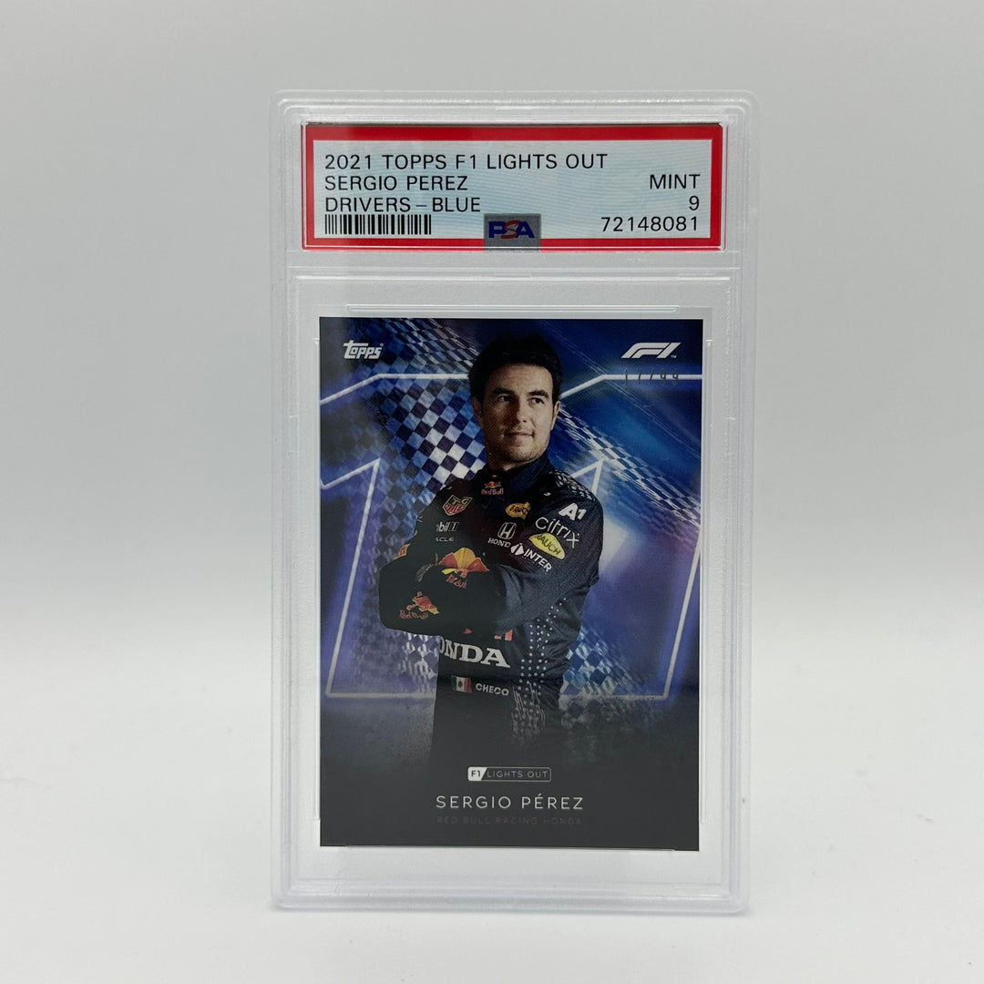 PSA 9 - 17/99 Sergio Perez - Drivers -  blue Parallel