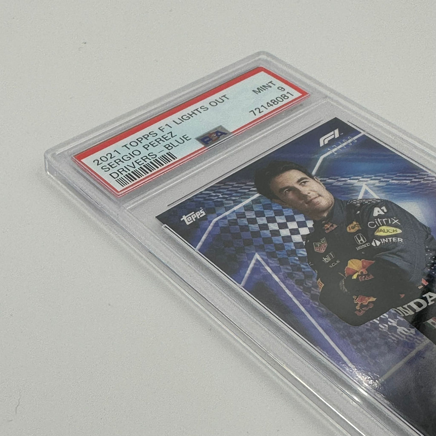 PSA 9 - 17/99 Sergio Perez - Drivers -  blue Parallel