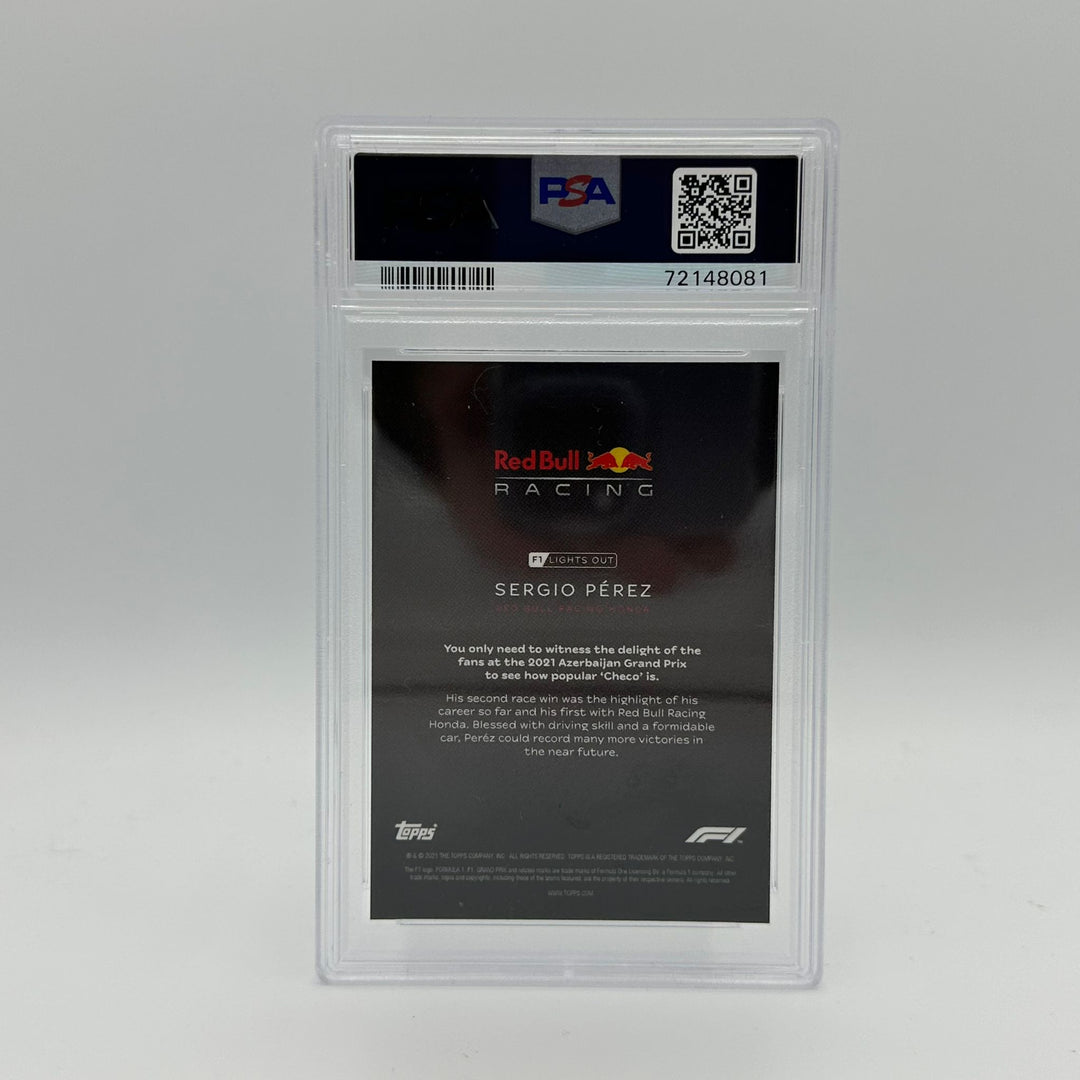 PSA 9 - 17/99 Sergio Perez - Drivers -  blue Parallel