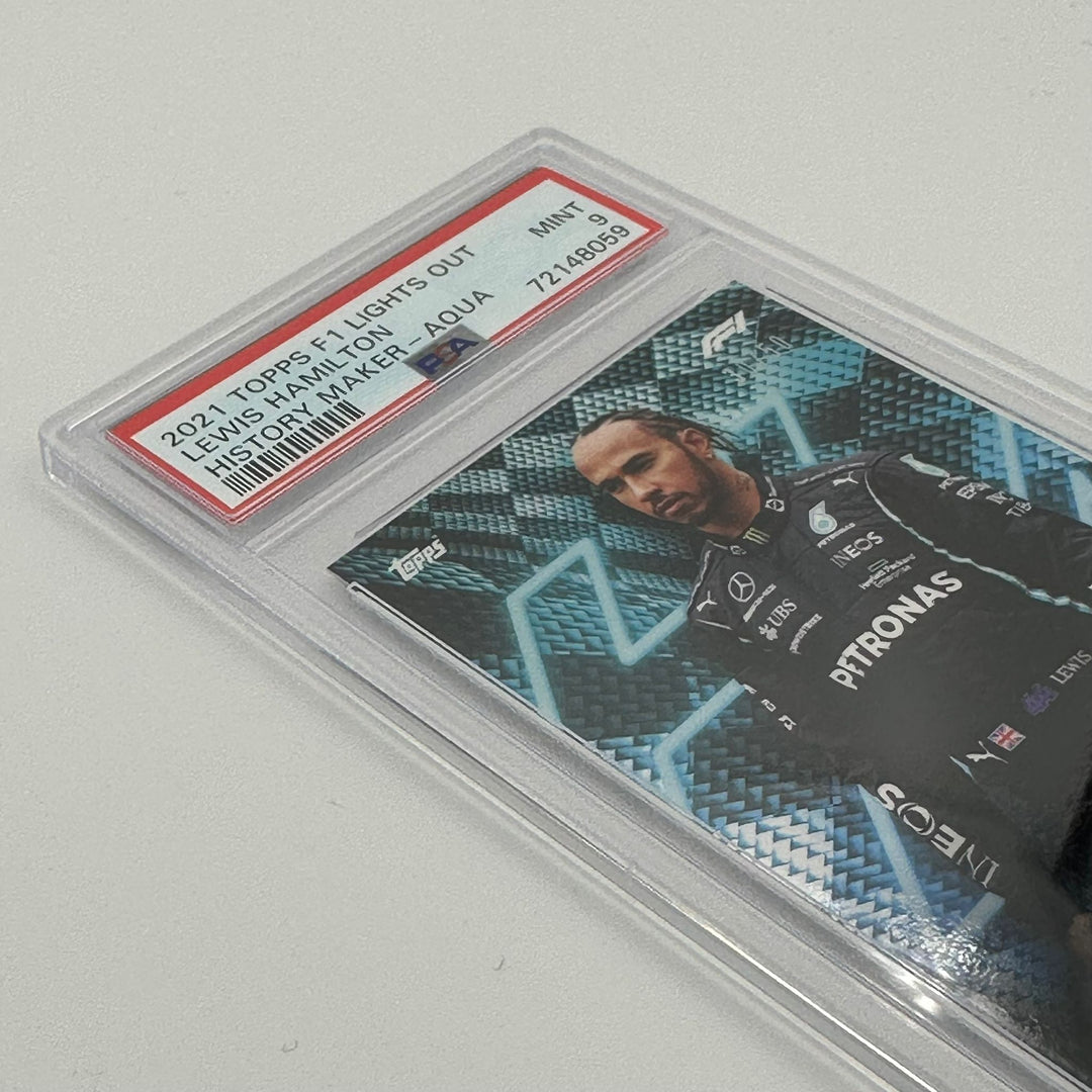 PSA 9 - 30/50 Lewis Hamilton - History Maker