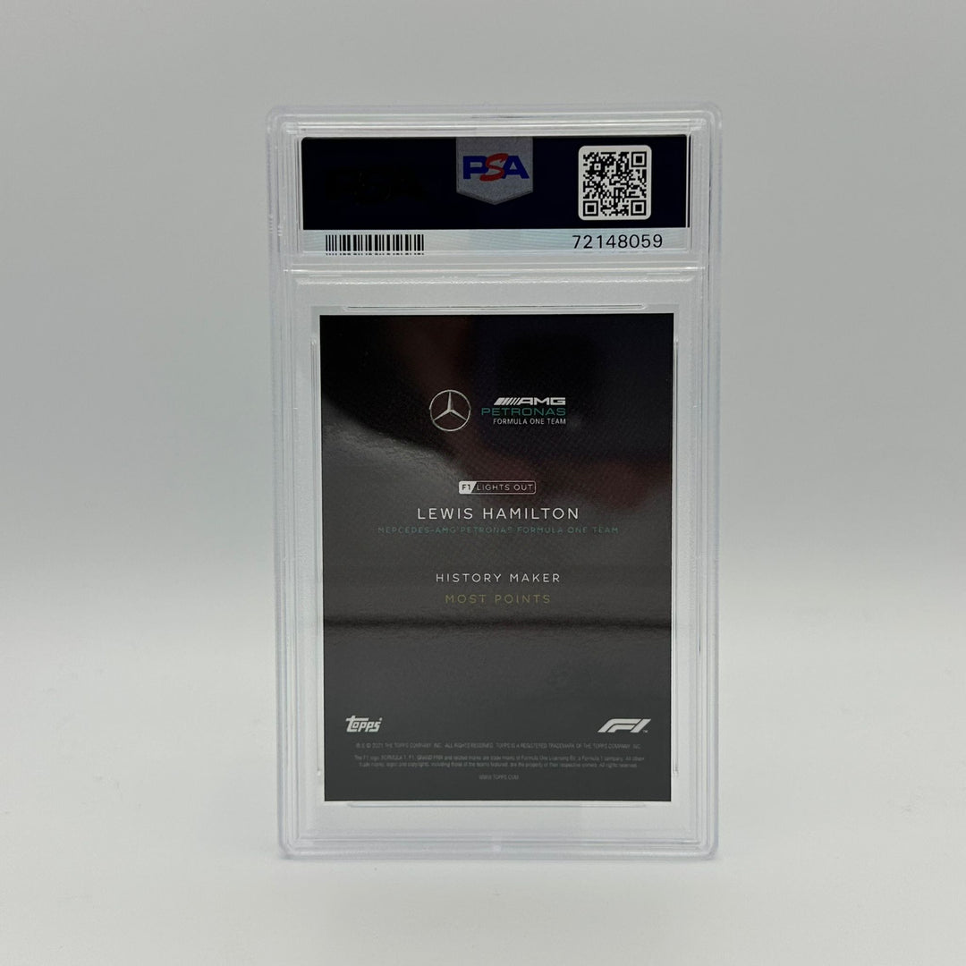 PSA 9 - 30/50 Lewis Hamilton - History Maker