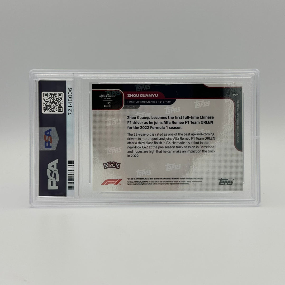 PSA 9 - 41/99 - First Full Time Chinese F1 Driver #P07