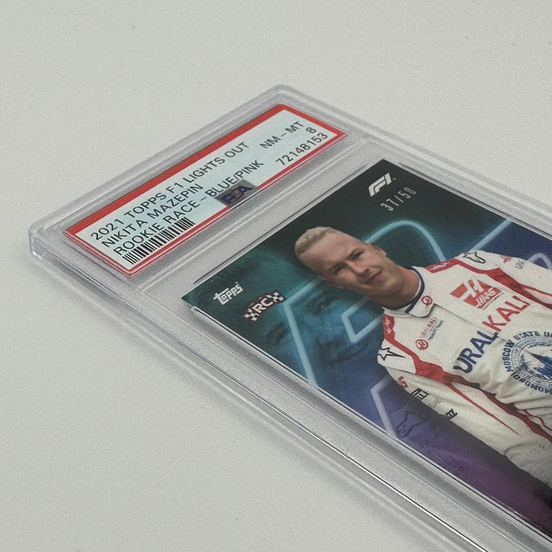 PSA 9 - 45/50 Nikita Mazepin - Rookie Race