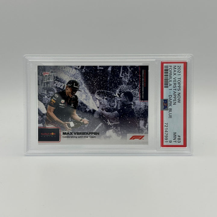 PSA 9 - 45/99 - Celebrating With The Team #83