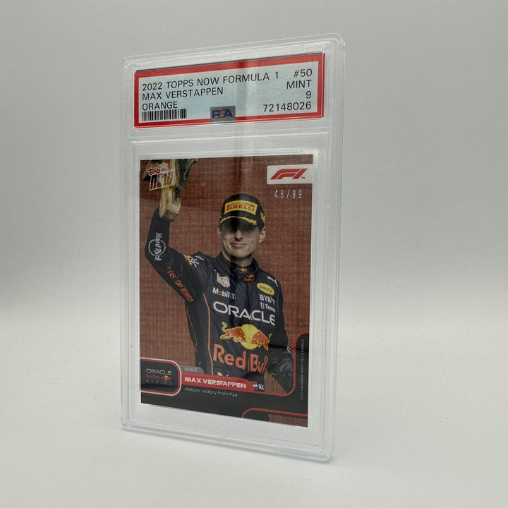 PSA 9 - 48/99 - Max Verstappen - Historic victory from P14 #50