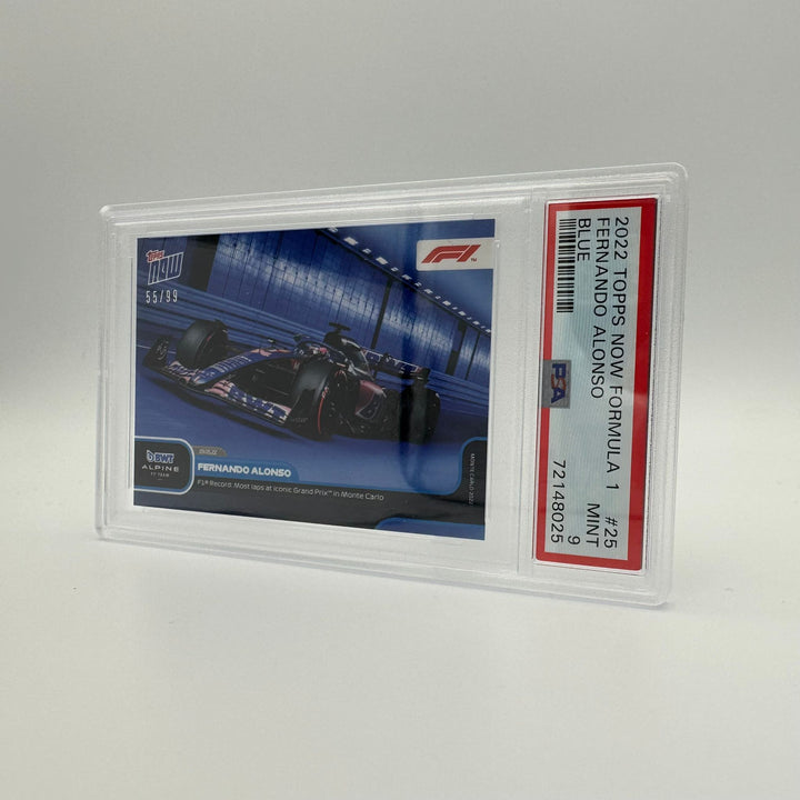 PSA 9 - 55/99 - Fernando Alonso - F1 record most laps Monte Carlo #25