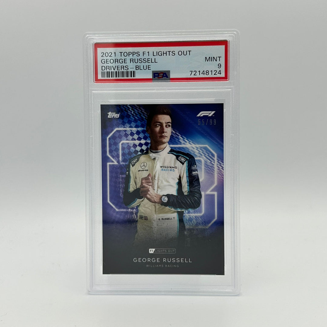 PSA 9 - 55/99 Russell George - Drivers -  Blue Parallel