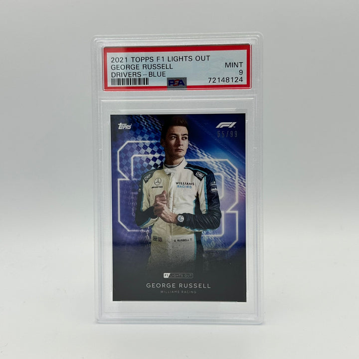 PSA 9 - 55/99 Russell George - Drivers -  Blue Parallel