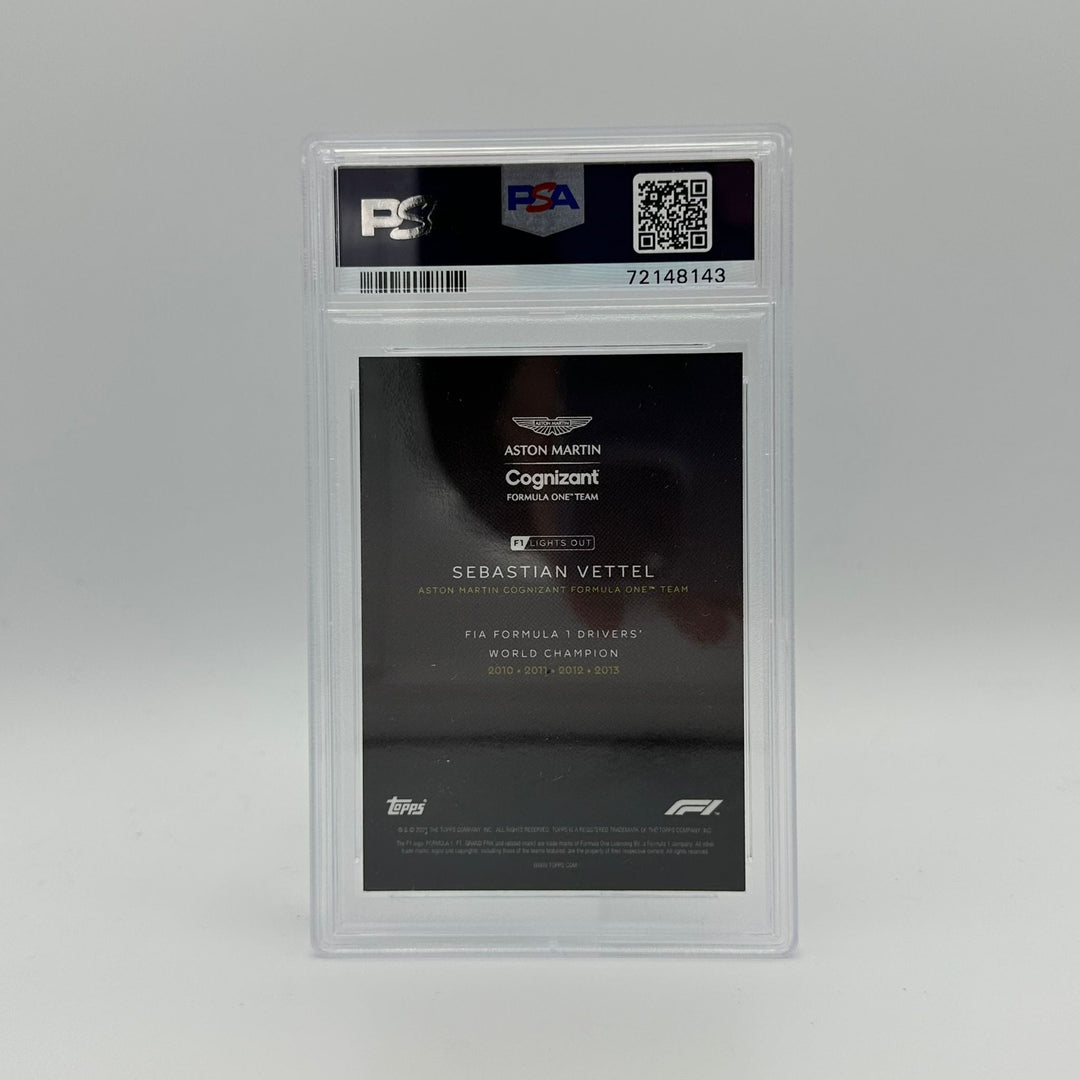 PSA 9 - 70/99 Sebastian Vettel - Drivers - World Champion