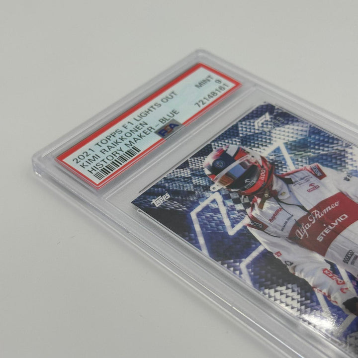 PSA 9 - 72/99 Kimi Raikkonen - History Maker