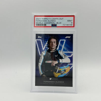PSA 9 - 86/99 Fernando Alonso - Drivers World Champion