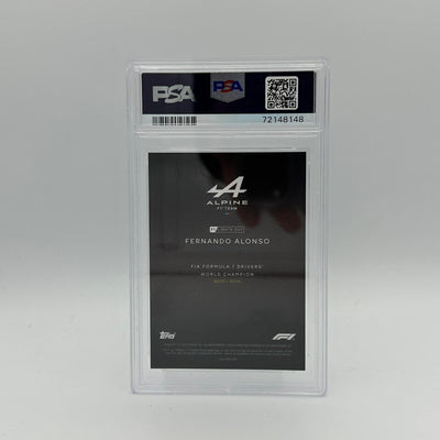 PSA 9 - 86/99 Fernando Alonso - Drivers World Champion