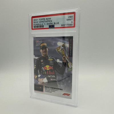 PSA 9 - /99 Max Verstappen - 2021 FIA Formula 1 Drivers' World Champion #80