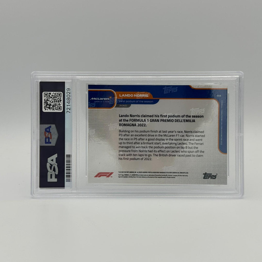 PSA 10 - 16/99 First Podium Of The Season #015