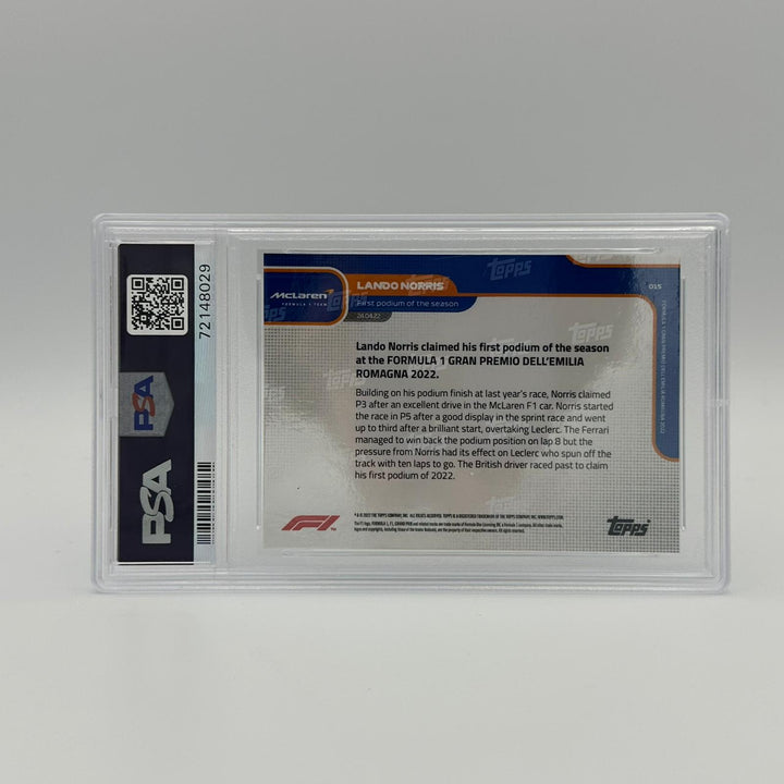 PSA 10 - 16/99 First Podium Of The Season #015