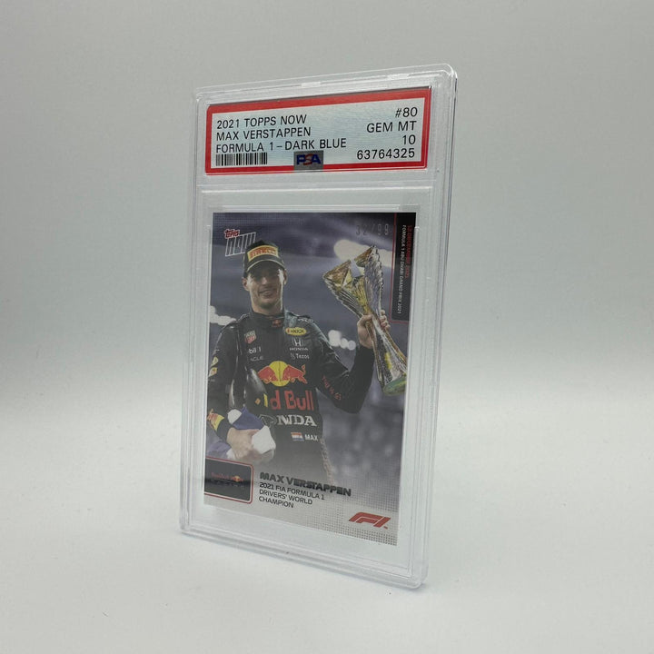 PSA 10 - /99 Max Verstappen #80 - Dark Blue - 2021 World Champion