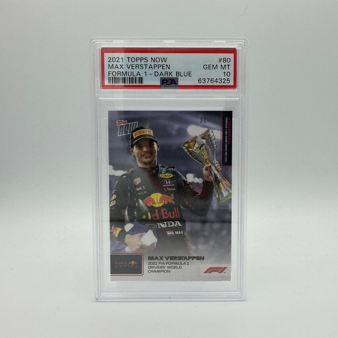 PSA 10 - /99 Max Verstappen #80 - Dark Blue - 2021 World Champion