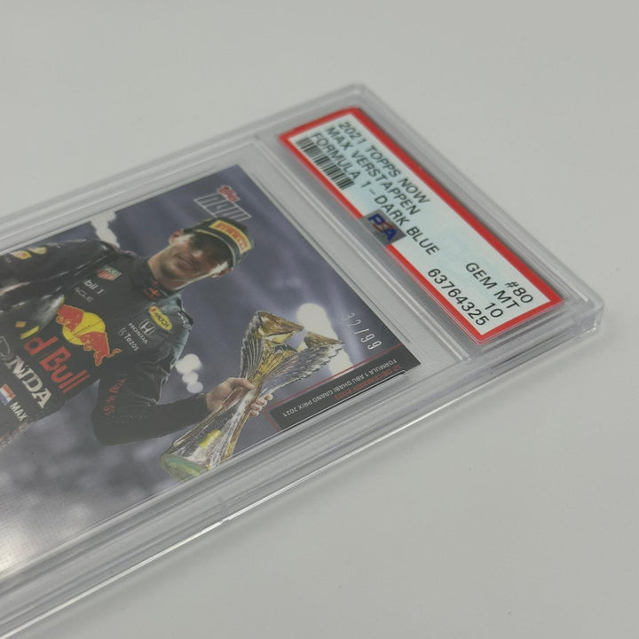 PSA 10 - /99 Max Verstappen #80 - Dark Blue - 2021 World Champion