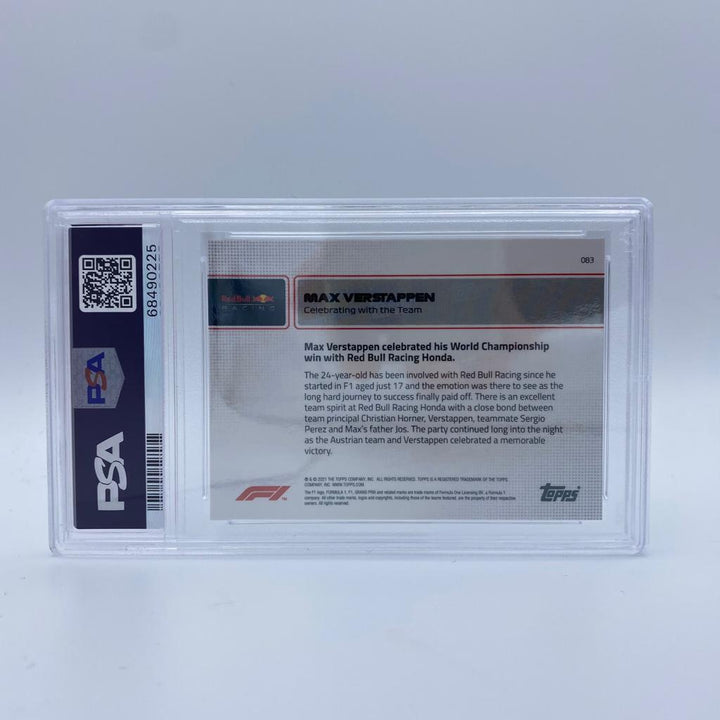 PSA 10 - Celebrating With The Team #083