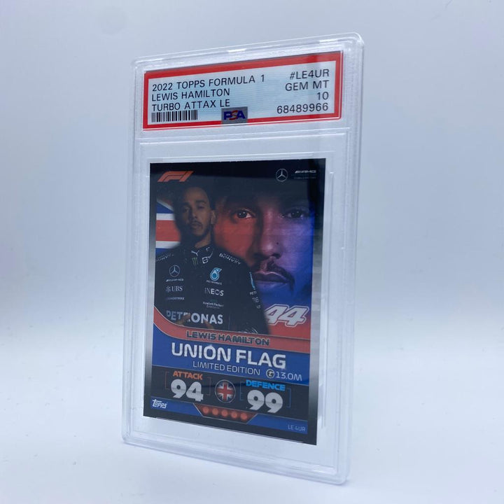 PSA 10 - Lewis Hamilton - Union Flag # LE4UR