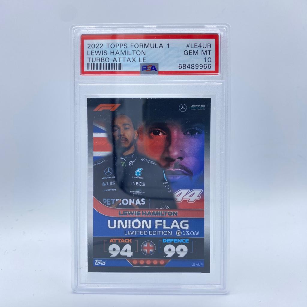 PSA 10 - Lewis Hamilton - Union Flag # LE4UR