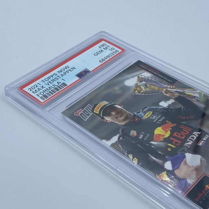 PSA 10 - Max Verstappen - 2021 FIA Formula 1 Drivers' World Champion #80