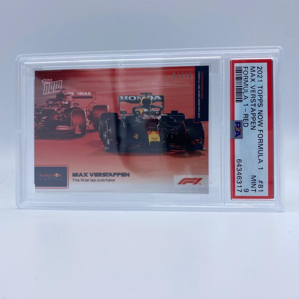 PSA 9 - 01/10 The Final Lap Overtake #81