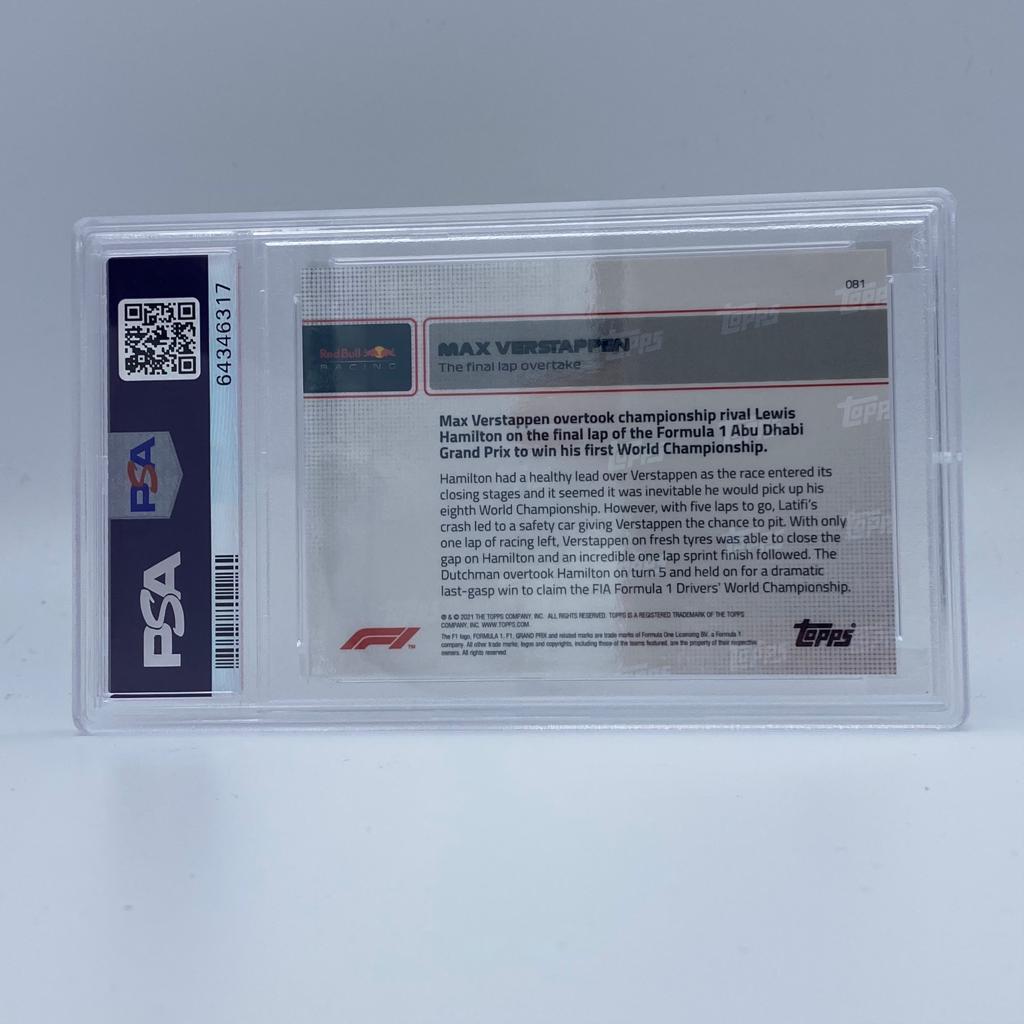 PSA 9 - 01/10 The Final Lap Overtake #81