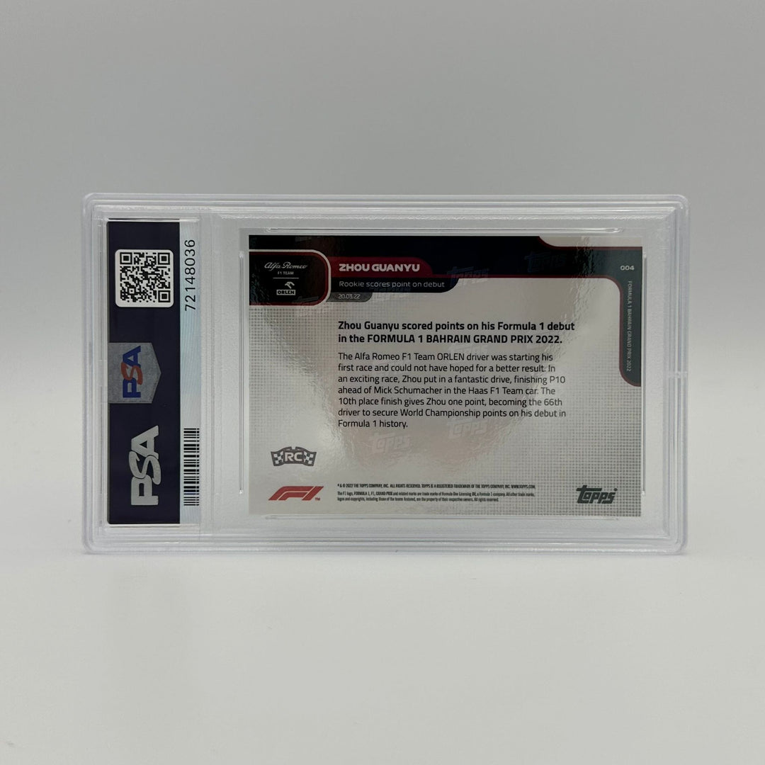 PSA 9 - 01/10 Rookie Scores Point On Debut #4