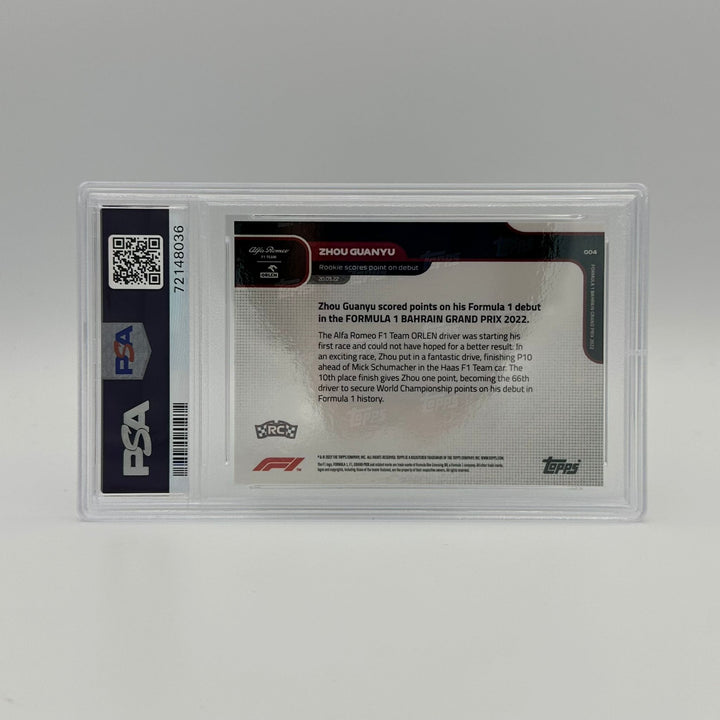 PSA 9 - 01/10 Rookie Scores Point On Debut #4