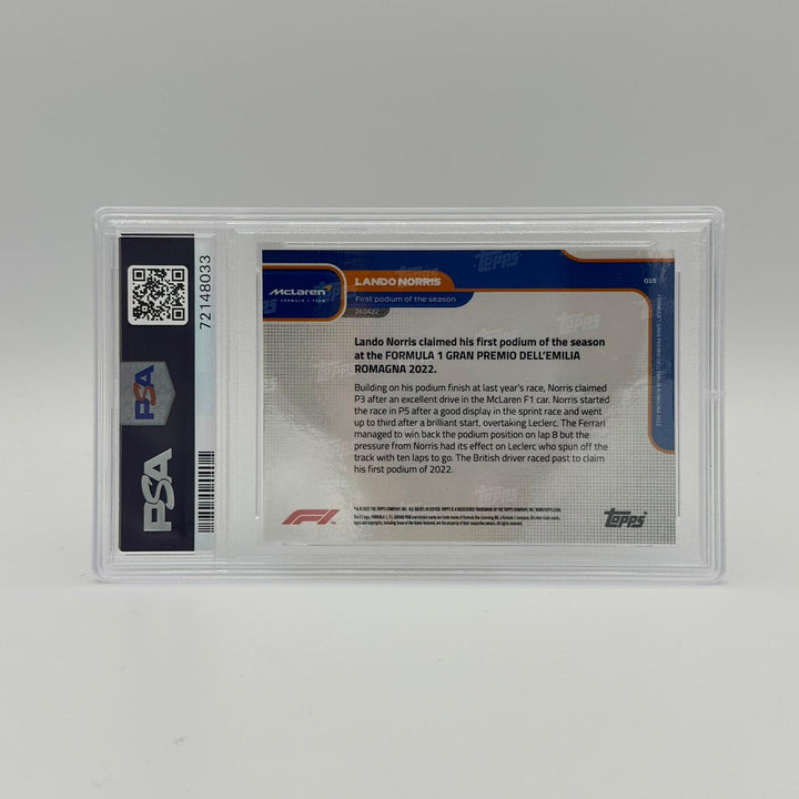 PSA 9 - 02/10 First Podium Of The Season #015