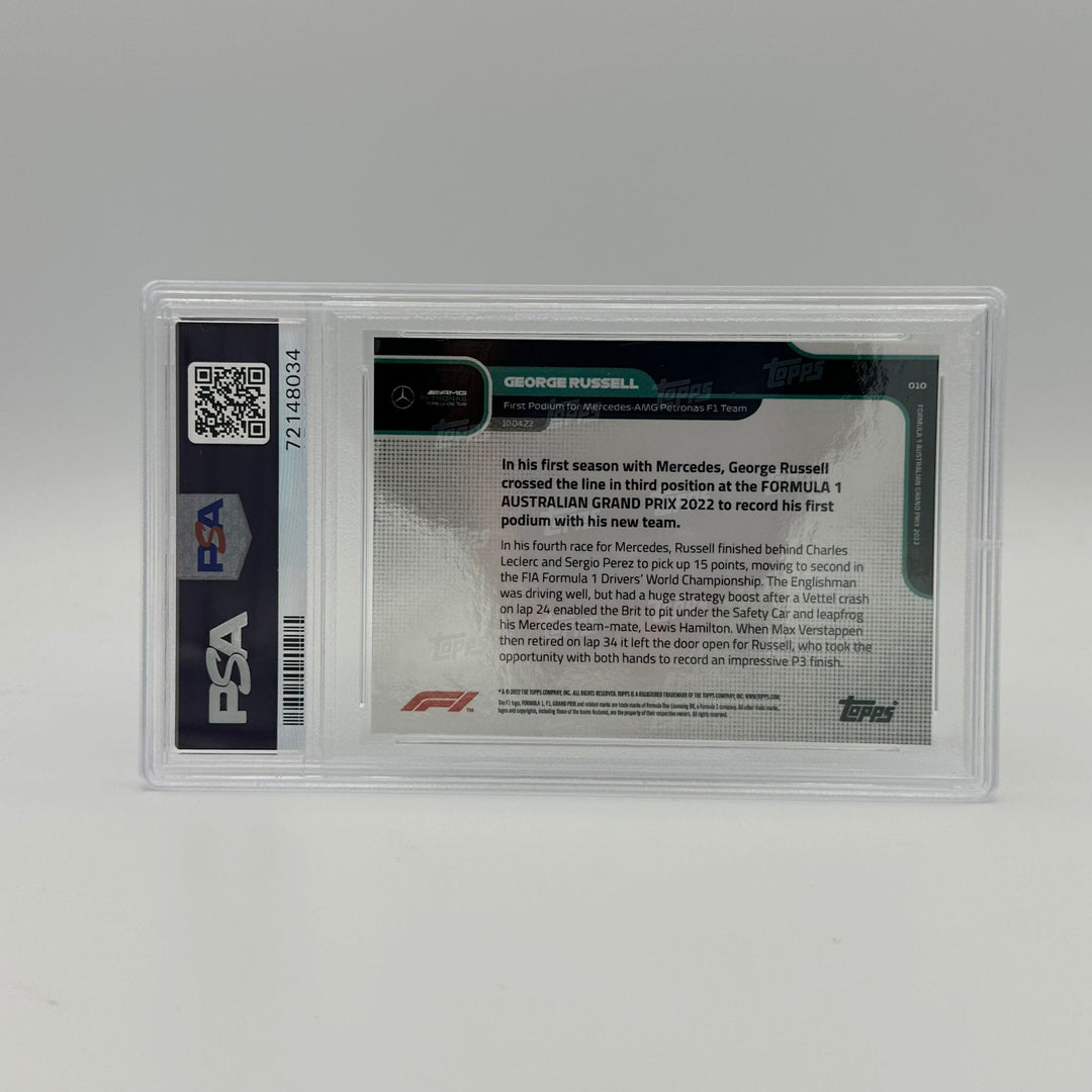 PSA 9 - 10/10 First Podium For Mercedes #010