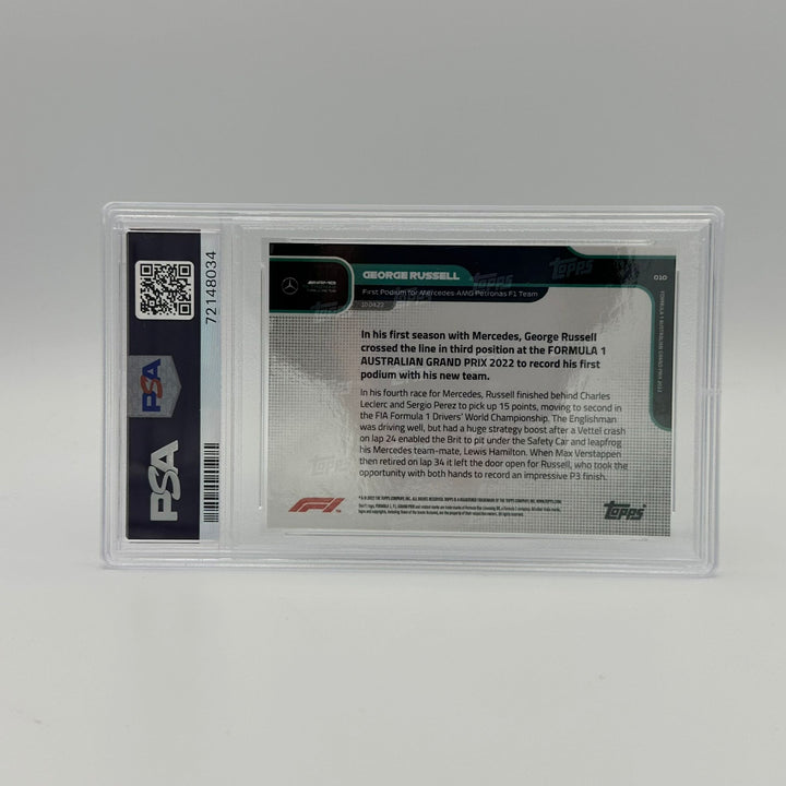 PSA 9 - 10/10 First Podium For Mercedes #010