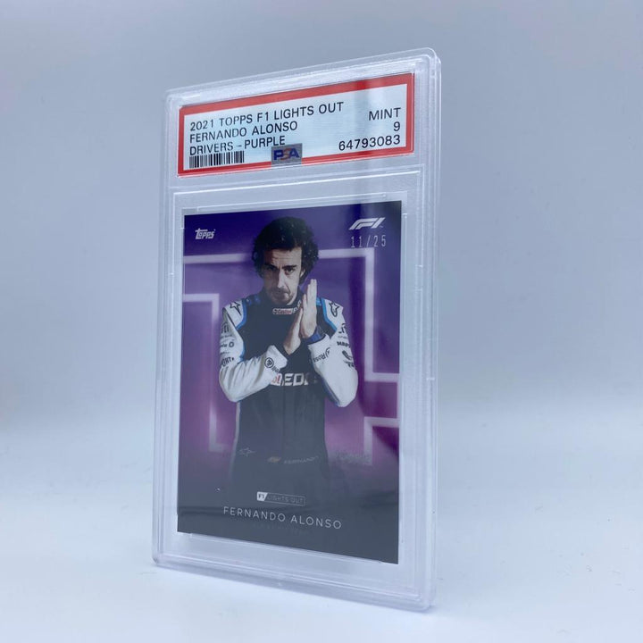 PSA 9 - 11/25 Fernando Alonso - Drivers -  Purple Parallel