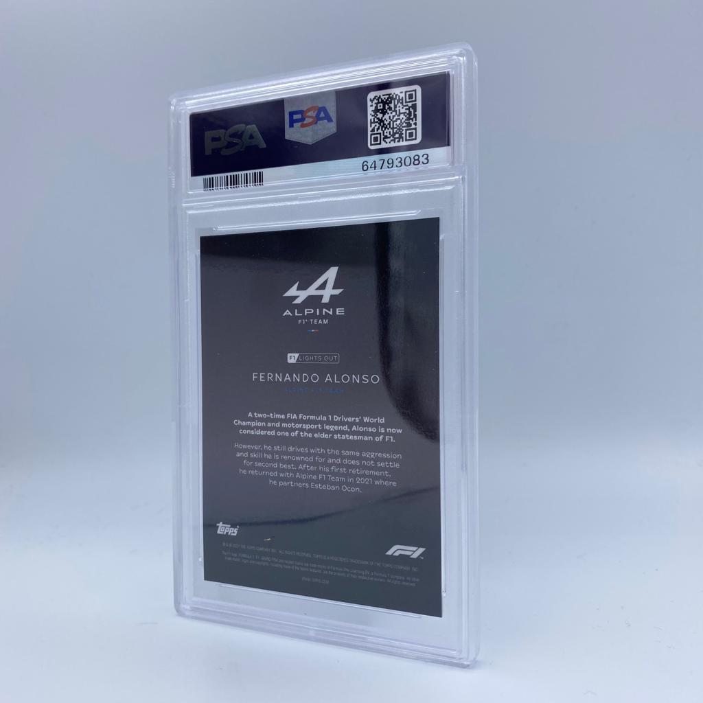 PSA 9 - 11/25 Fernando Alonso - Drivers -  Purple Parallel