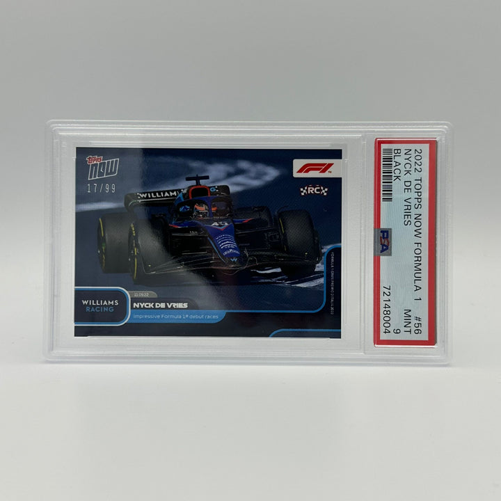 PSA 9 - 17/99 - Nyck de Vries - Impressive Formula 1 Debut #056