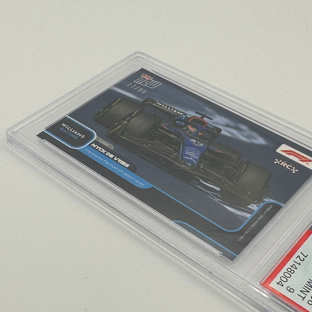 PSA 9 - 17/99 - Nyck de Vries - Impressive Formula 1 Debut #056