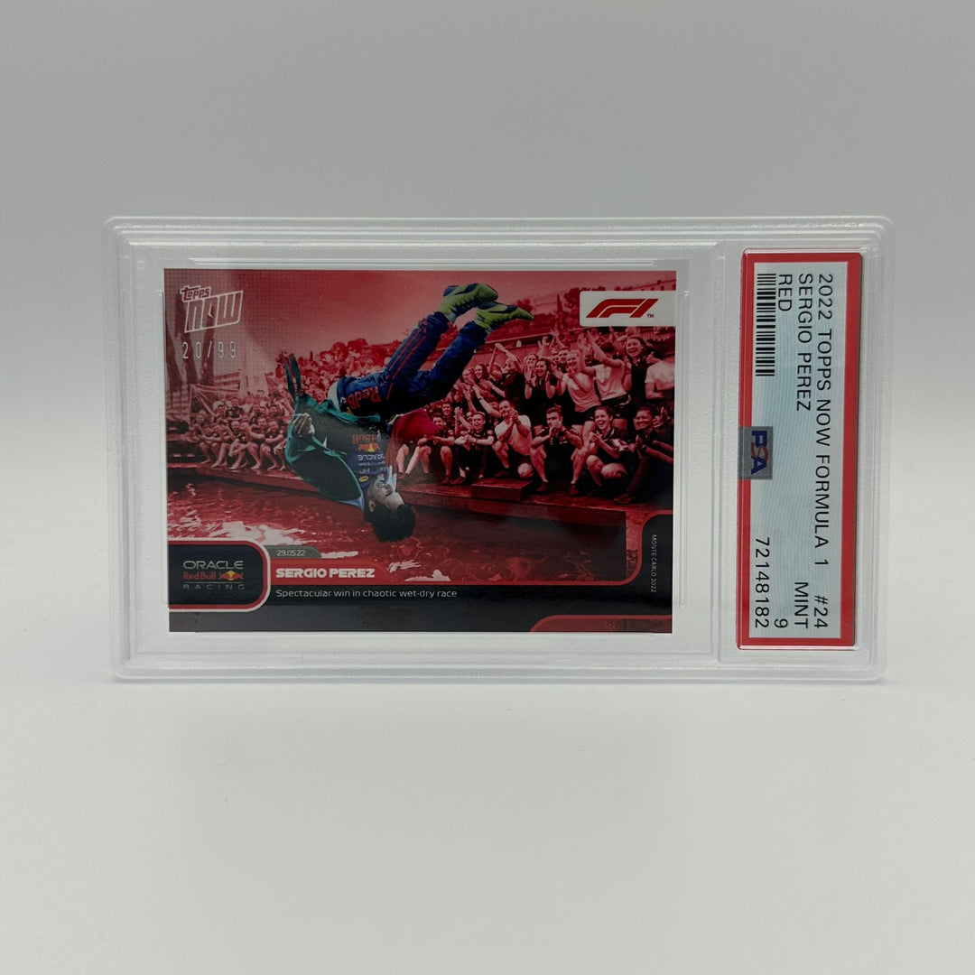 PSA 9 - 20/99 -  #24 Sergio Perez #24 - Spectacular win in chaotic wet-dry race