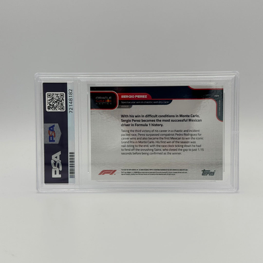 PSA 9 - 20/99 -  #24 Sergio Perez #24 - Spectacular win in chaotic wet-dry race