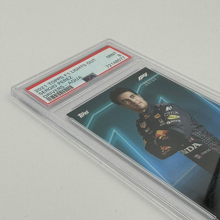 PSA 9 - 25/50 Sergio Perez - Drivers - Aqua Parallel
