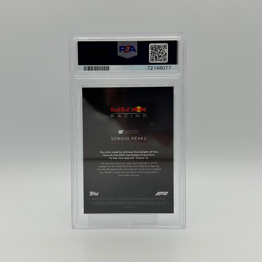 PSA 9 - 25/50 Sergio Perez - Drivers - Aqua Parallel