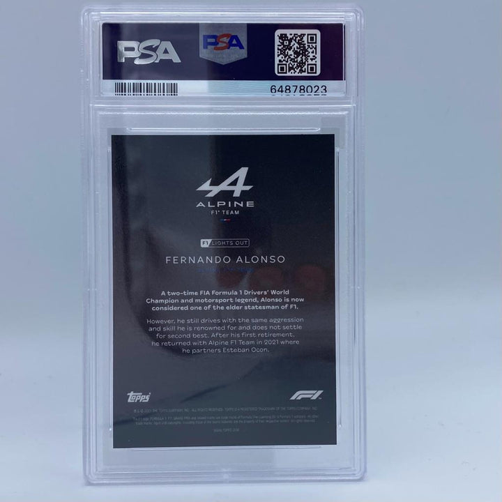 PSA 9 - 05/10 Fernando Alonso - Drivers Red Parallel